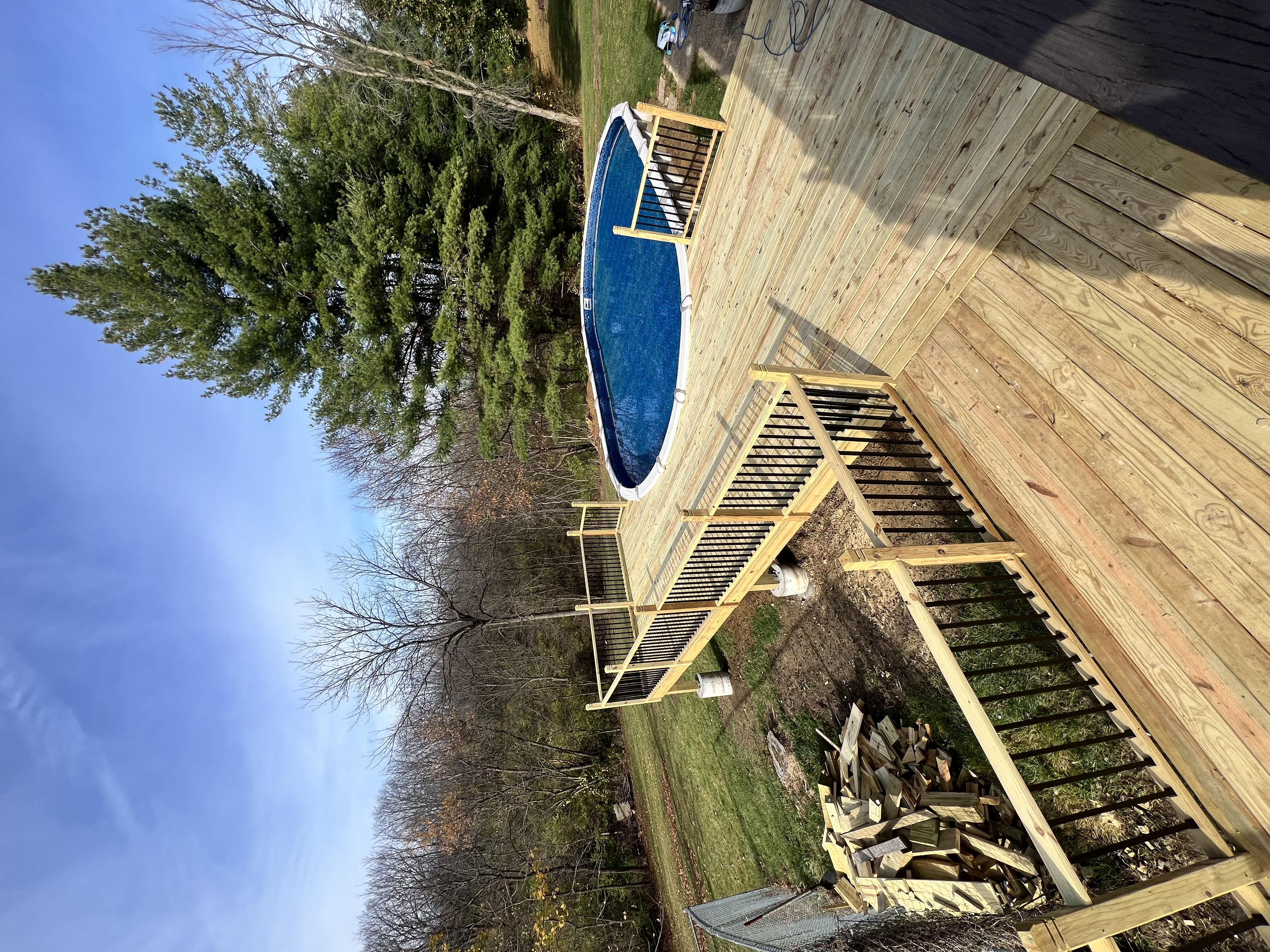 Pool Deck Build